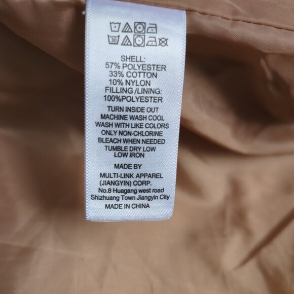 Telluride Size 2T Tan Snap Front Hooded Vest - Picture 6 of 6